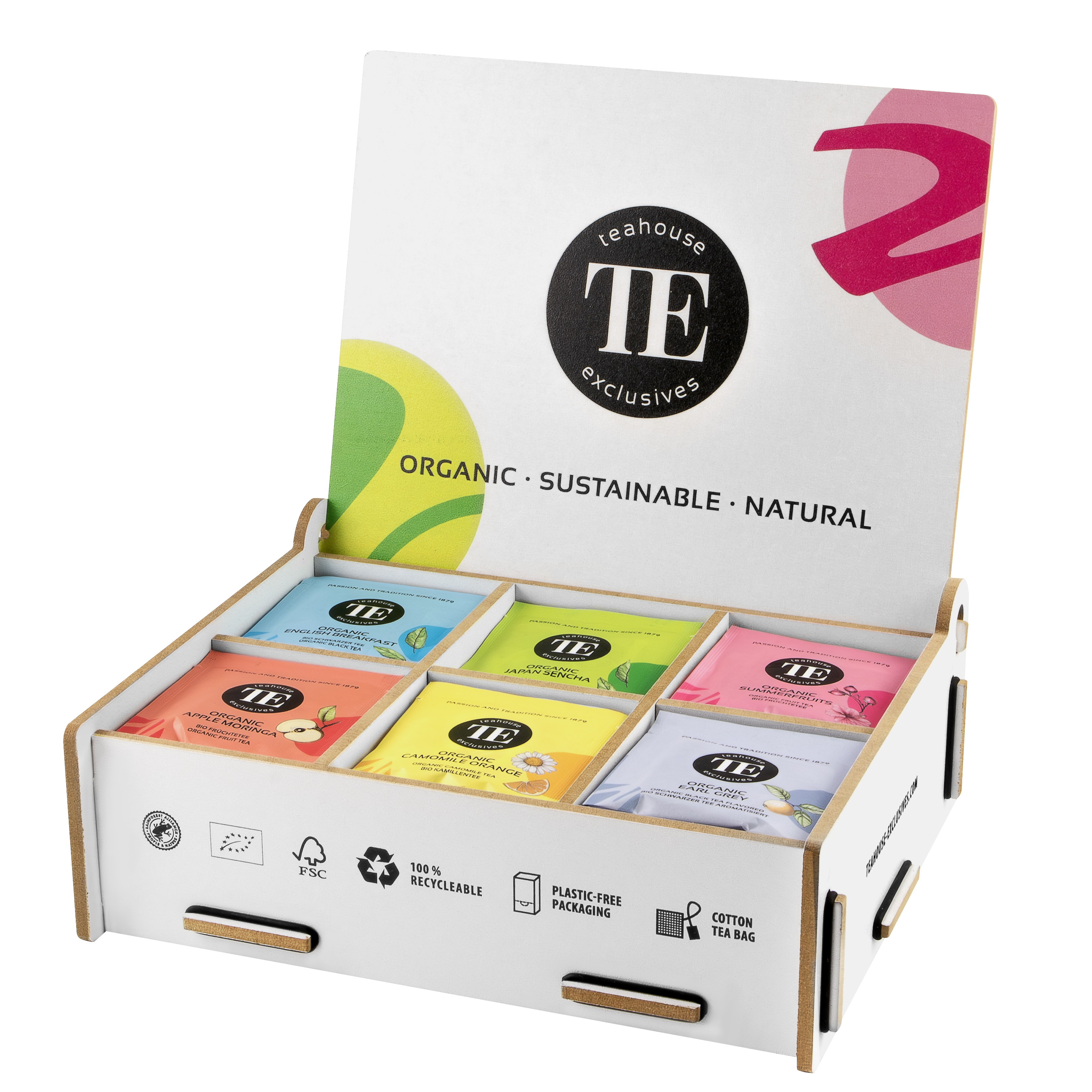 Organic Tea Presentation Box