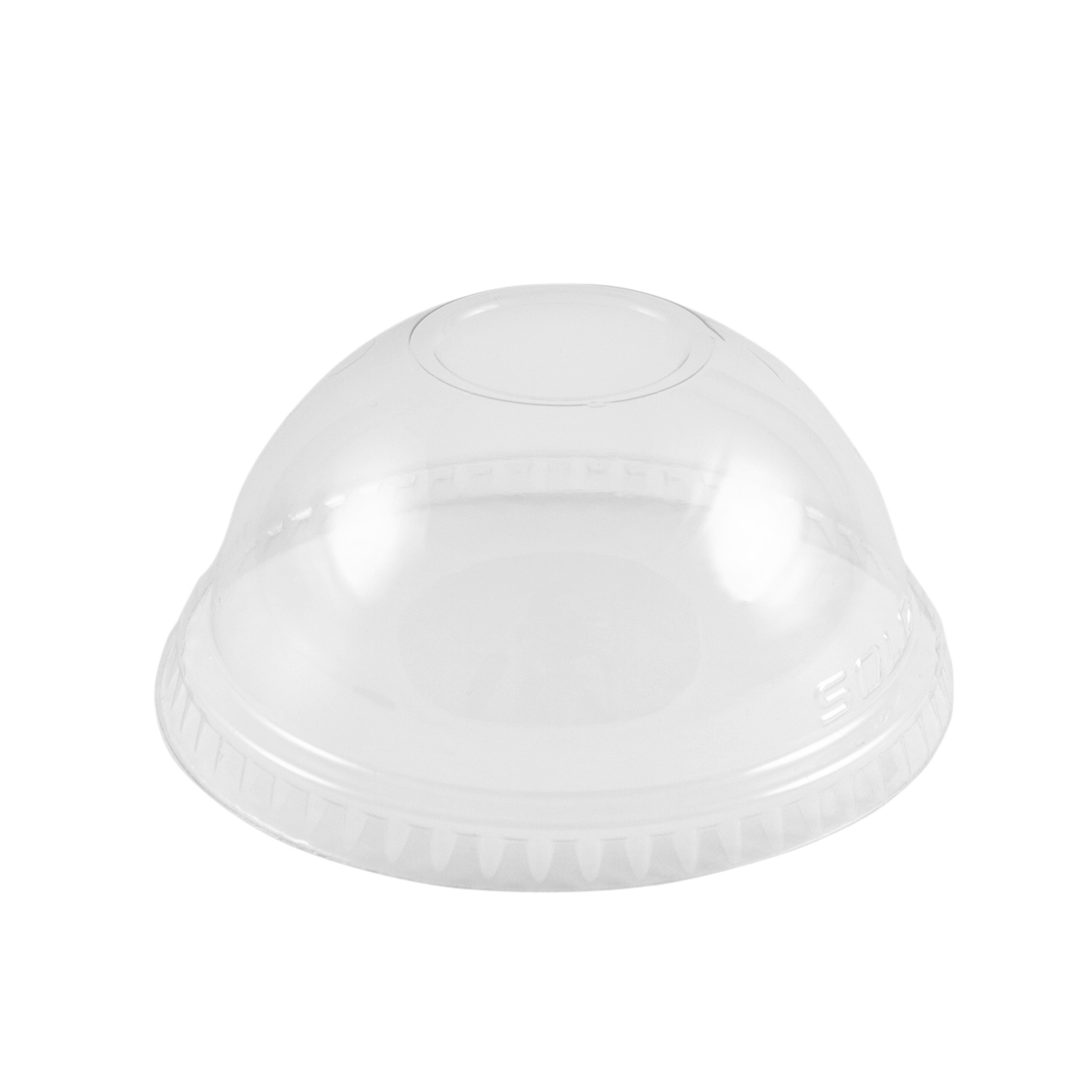 Dome Lid Clear, closed 12 oz.