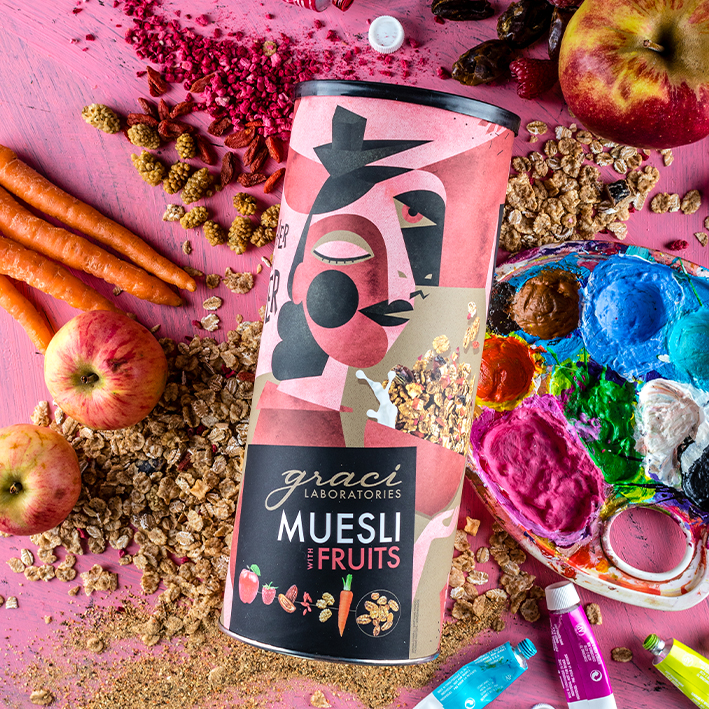 Muesli Fruits Big Tube