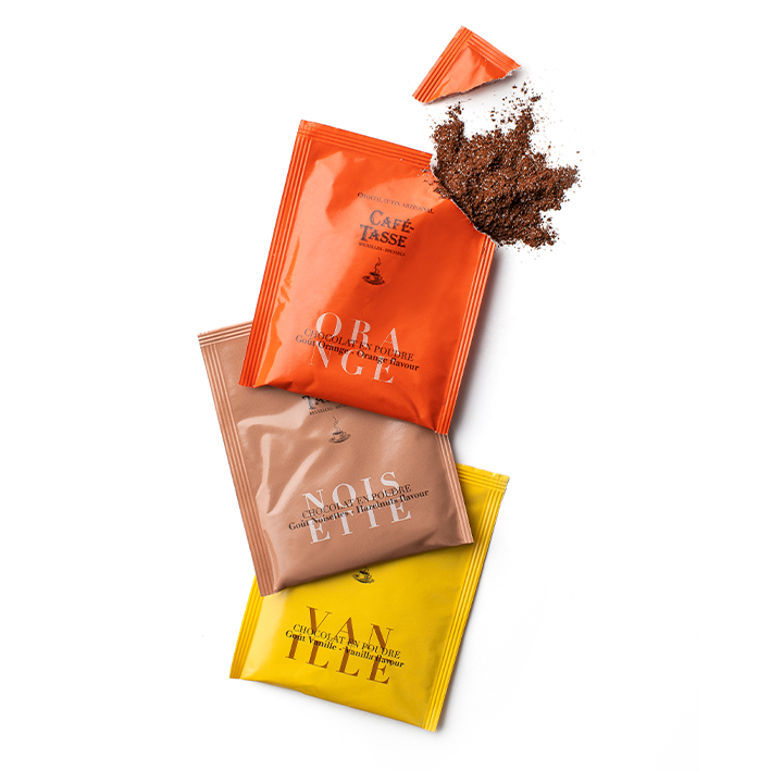 Flavoured Chocolate Powder Orange 32 %