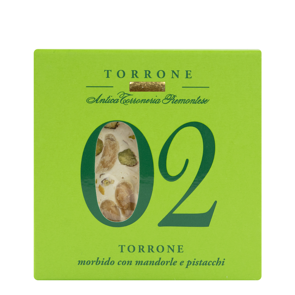 No 2 Torrone Soft Almond & Pistacchio