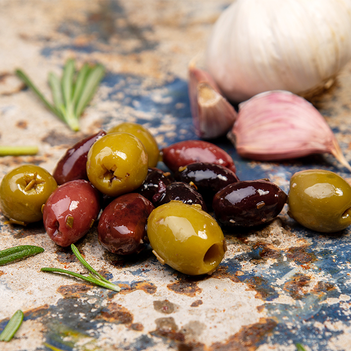 Kalamata & Green Olives Rosemary Garlic