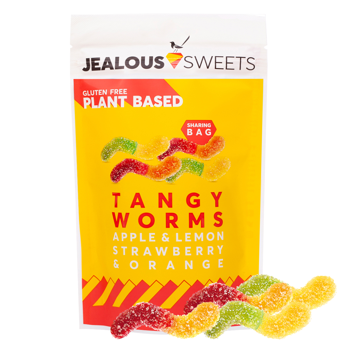 Vegan Fruit Gum Tangy Worms