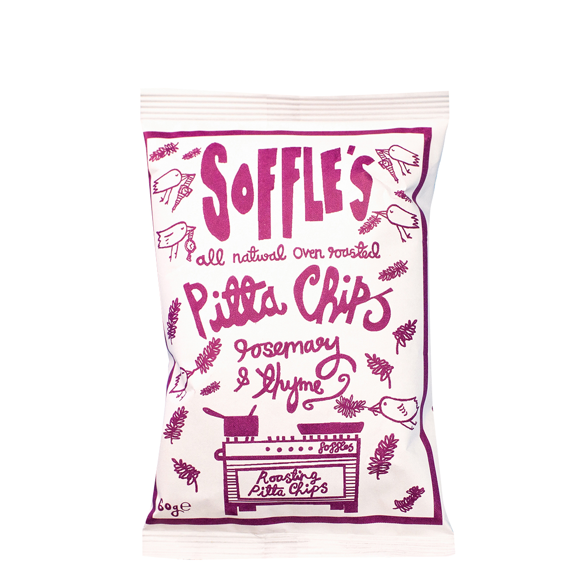 Pita Chips Rosemary & Thyme 