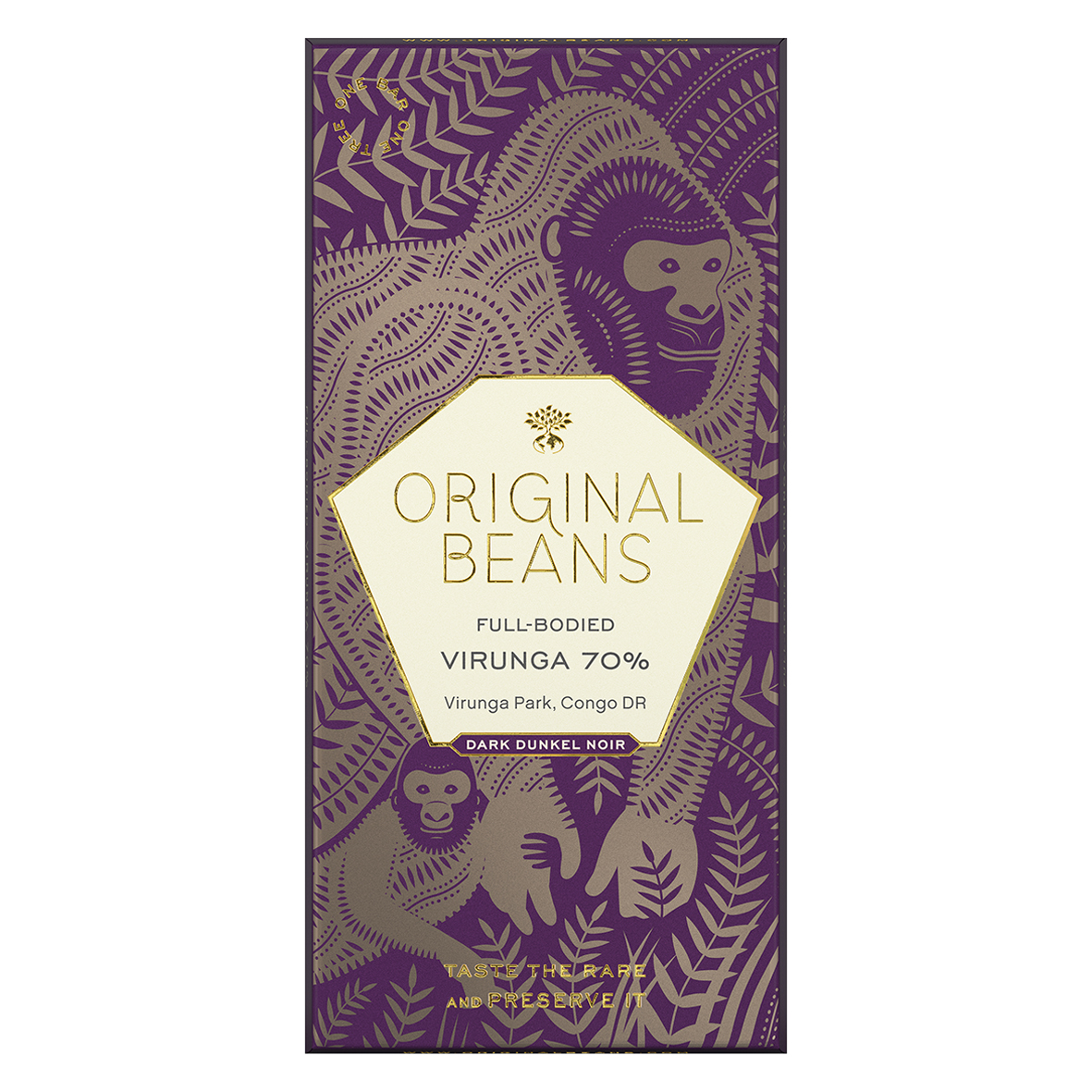 Organic Chocolate Bar Virunga 70%