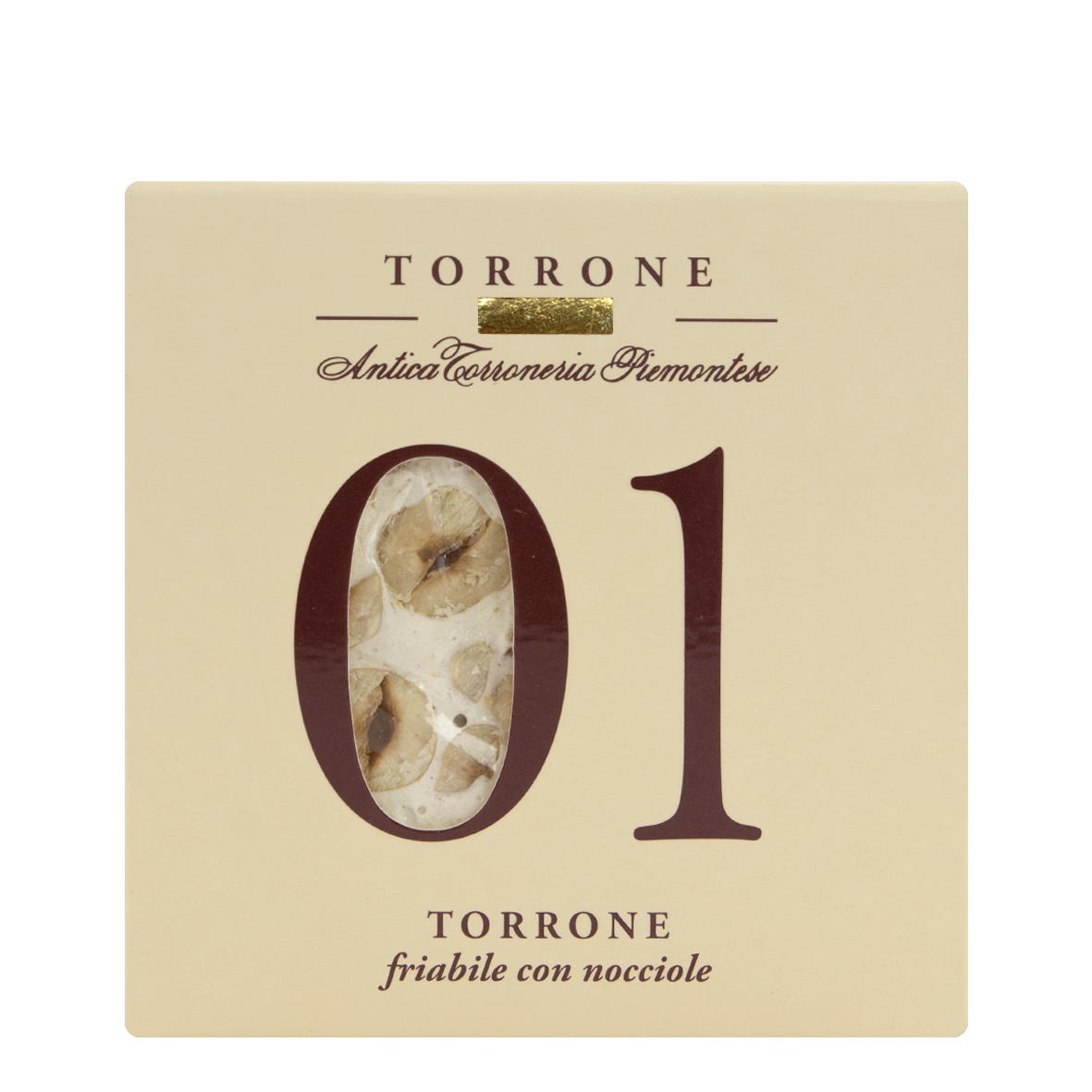 No 1 Torrone Hard Piemont Hazelnut