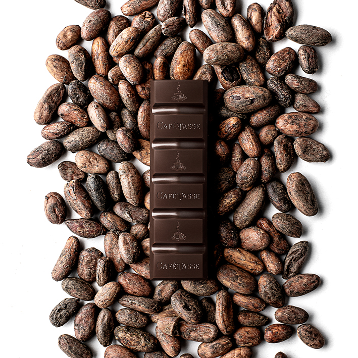 Bars Dark 77 % Cocoa Nibs (ungefüllt)