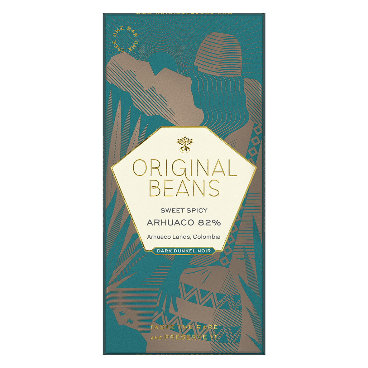 Organic Chocolate Bar Arhuaco 82%