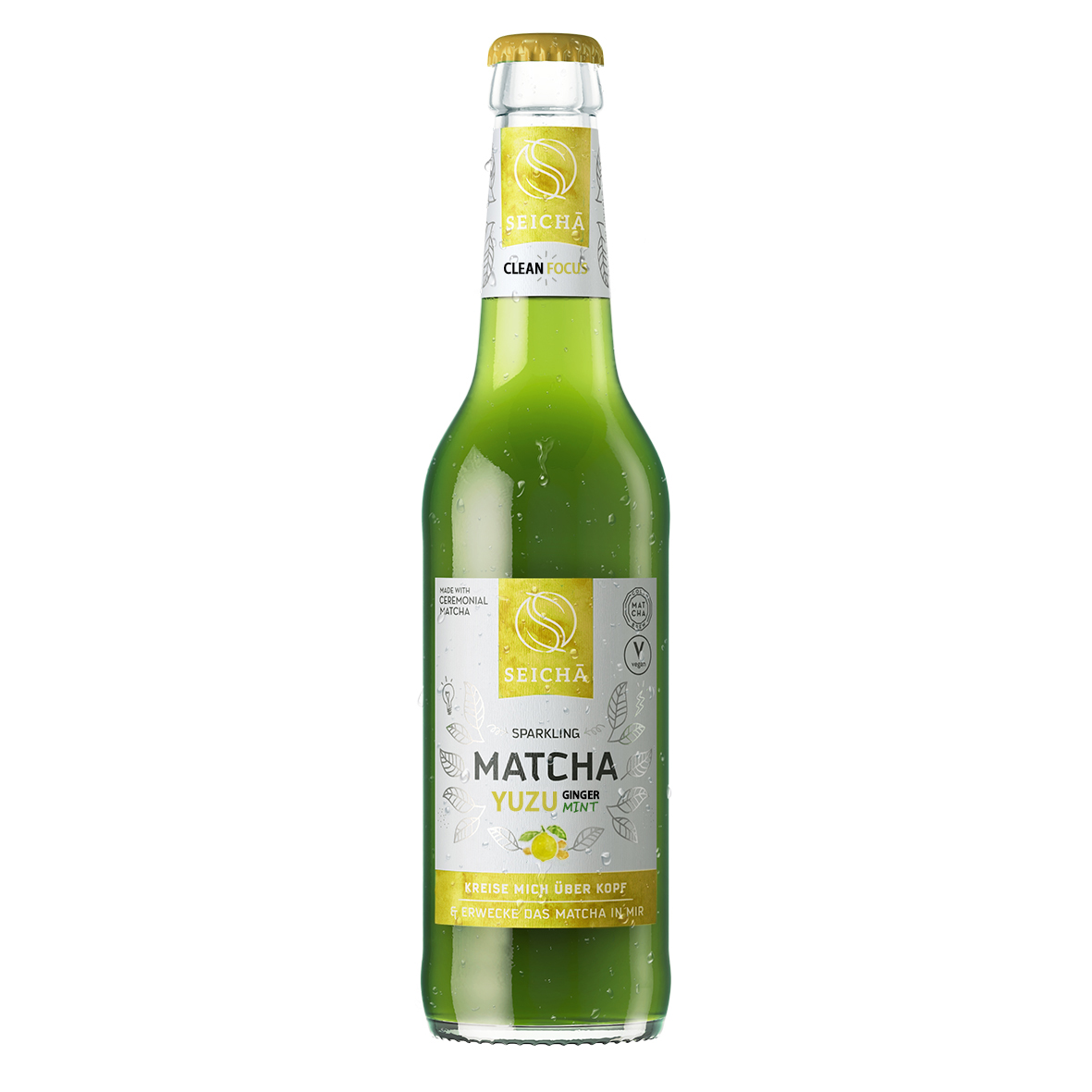 Matcha Tea-Lemonade Yuzu, Ginger, Mint & Lemon*