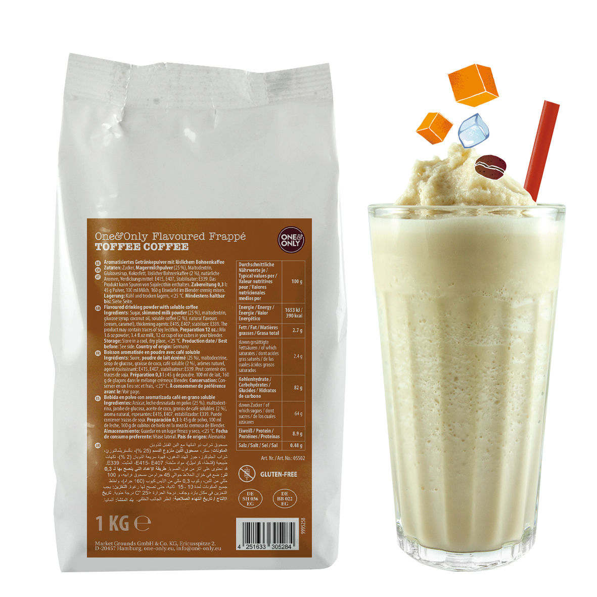Toffee Coffee ­Frappé