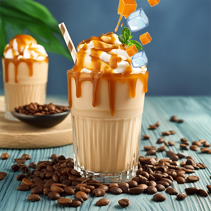 Salted Caramel Frappé