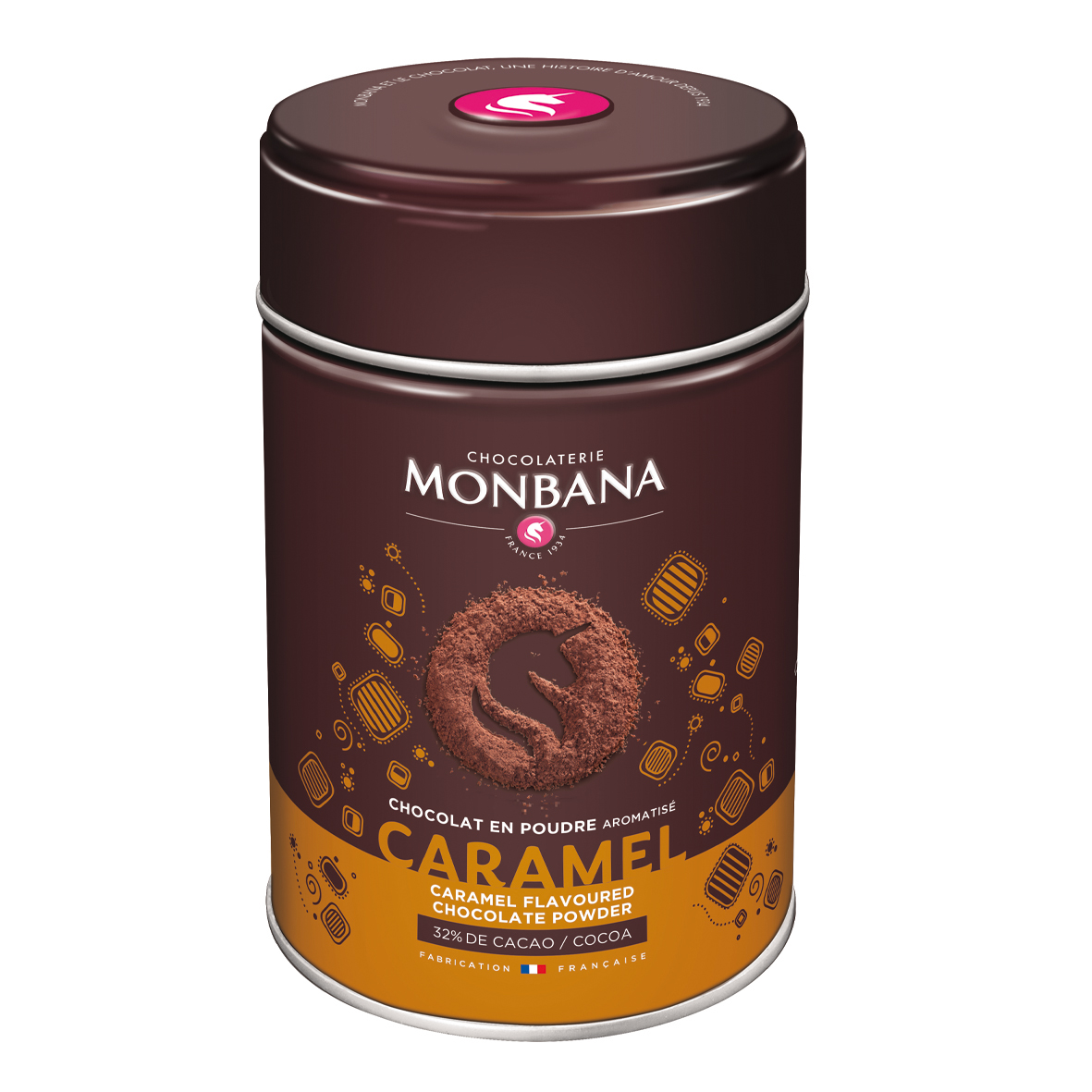 Aromatisierte Trinkschokolade 32 % Caramel