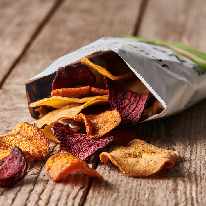 No. 6 Vegetable Crisps Mixed Roots