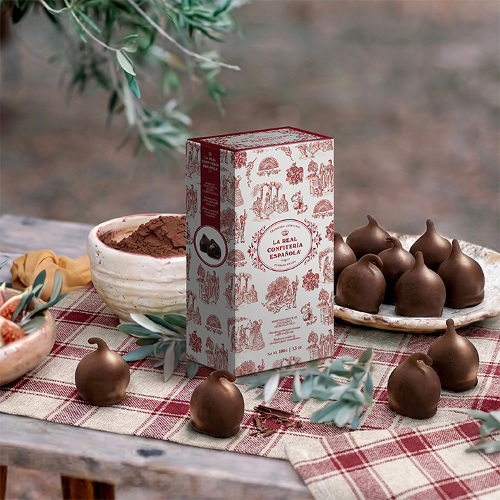 Figs Dark Chocolate Praline