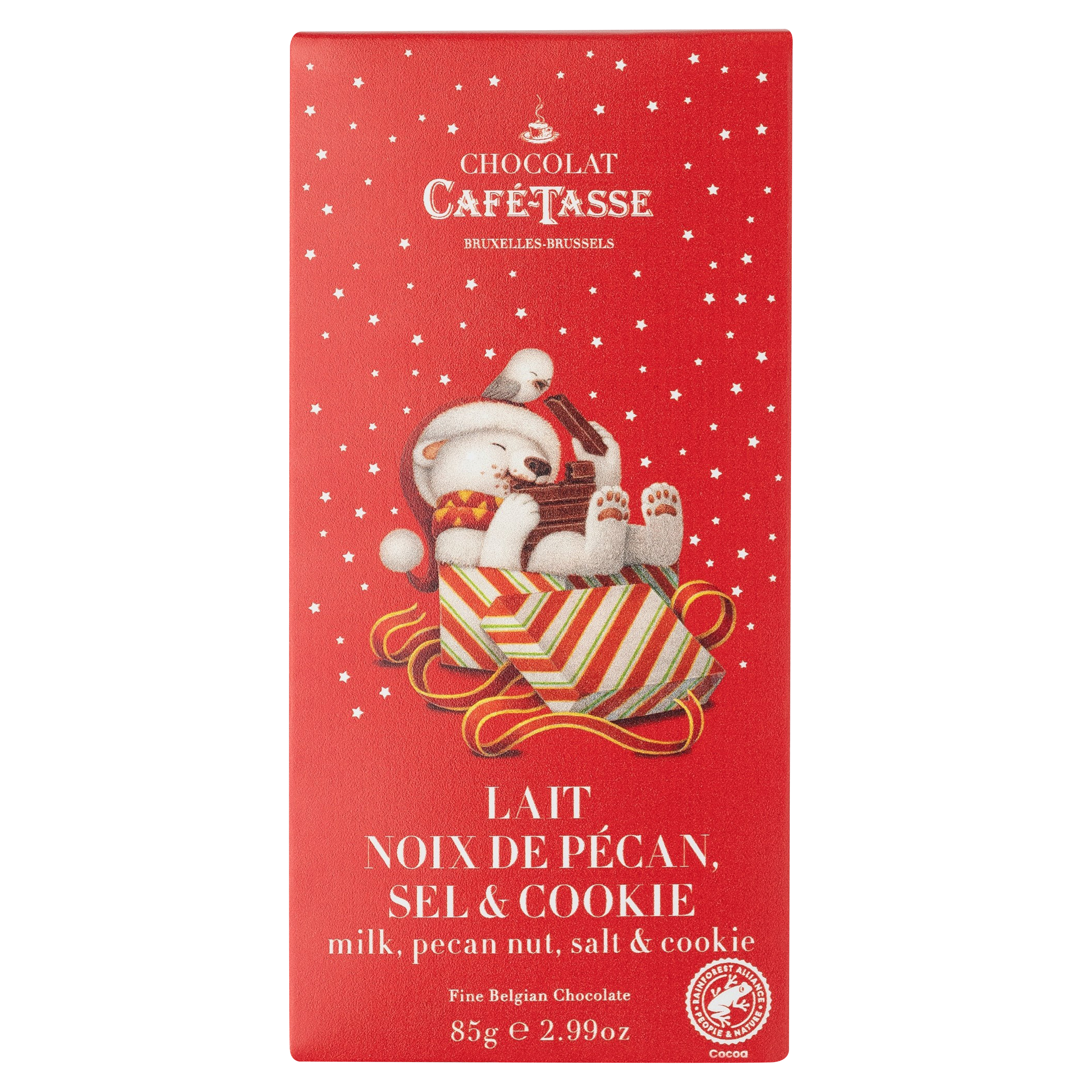 Café-Tasse XMAS Family Bar Milk Pecan, Salt&Cookie