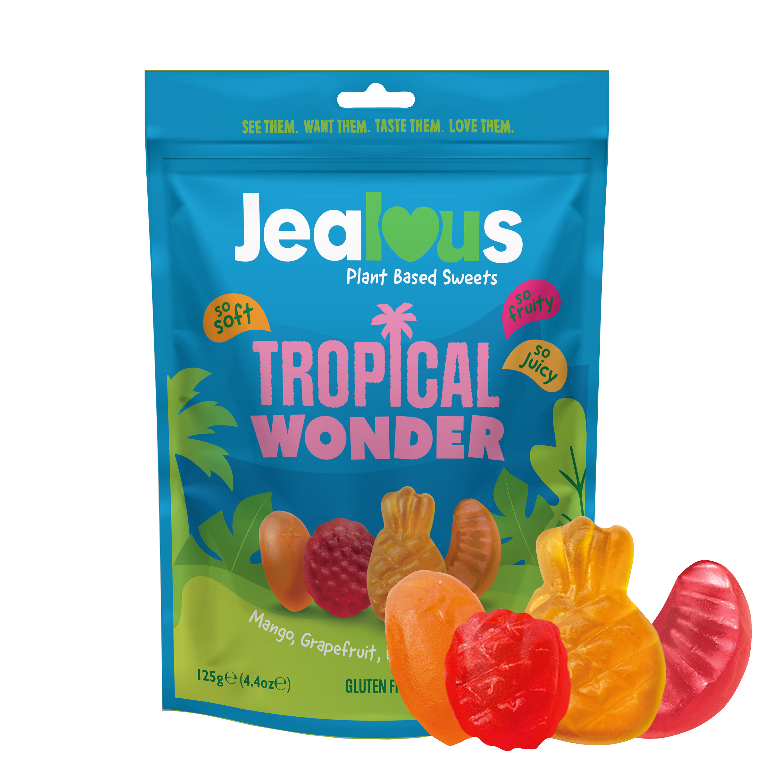 Vegan Fruit Gum Tropical Wonder