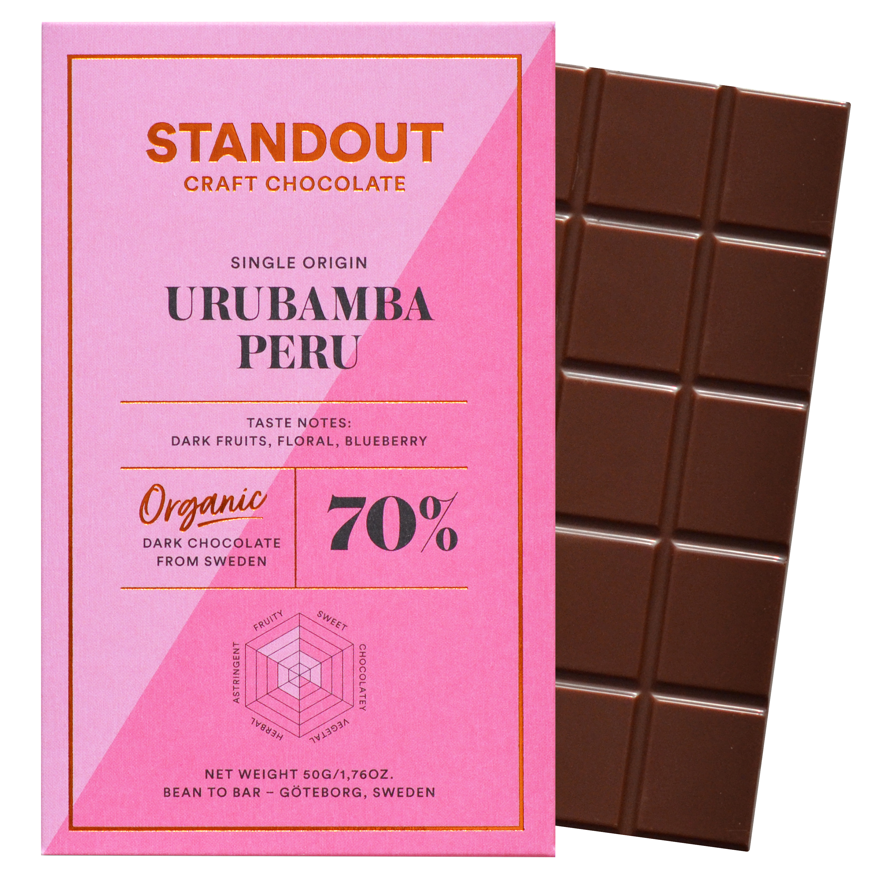 Organic Dark Urubamba Peru 70%