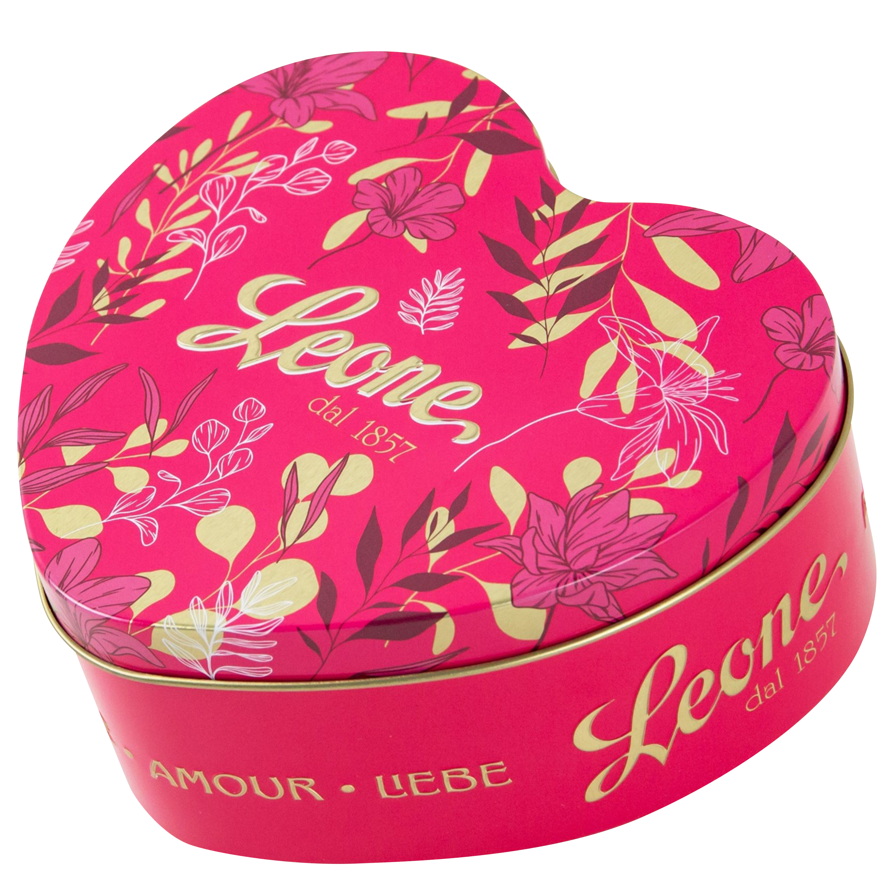 Choc Coated Jellies Gift Box Heart Tin