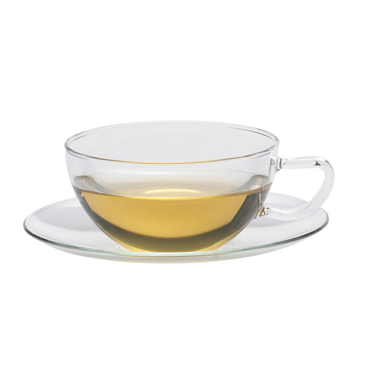 Teacups with Saucers, Glass, 150 ml