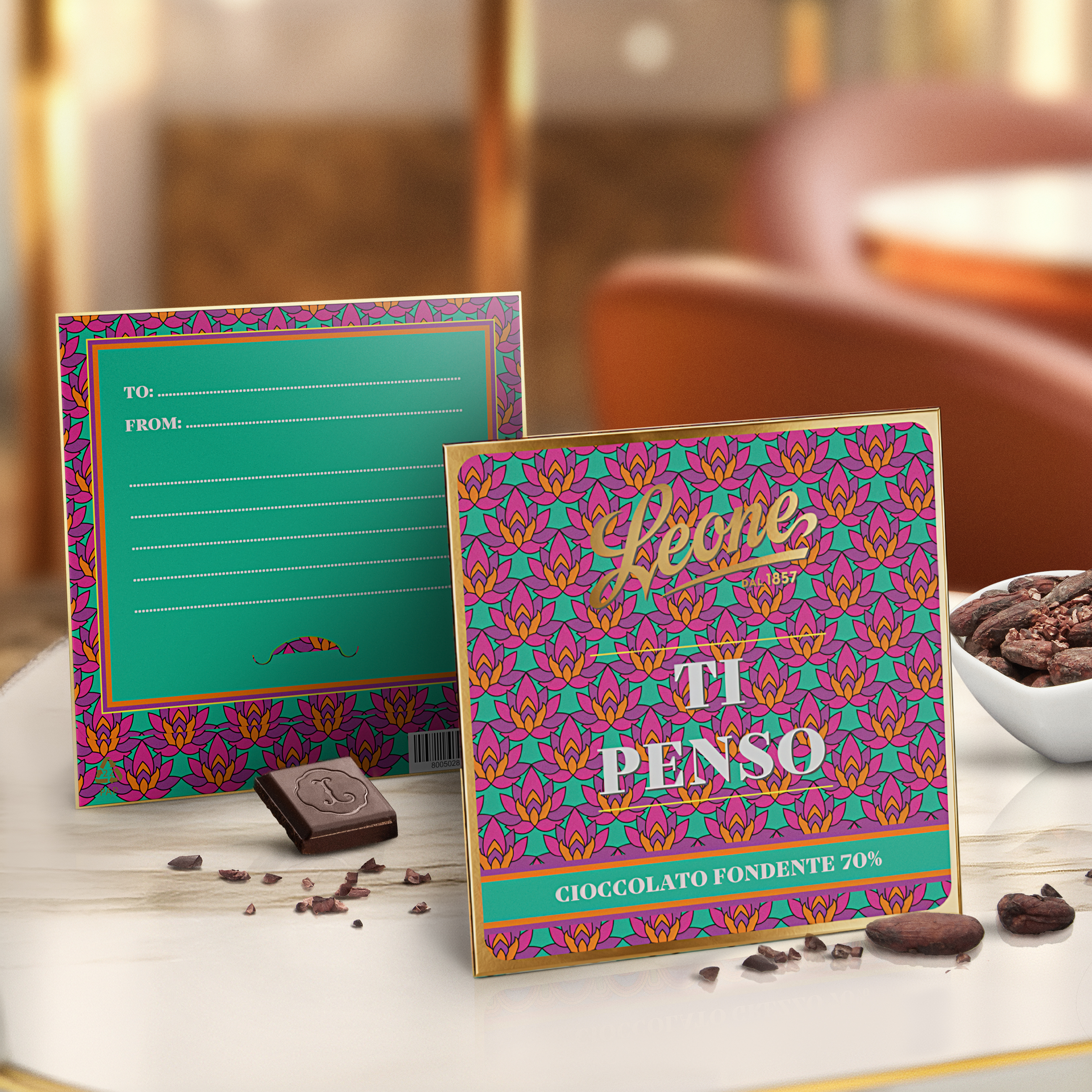 Bar Dark Choc & Card Ti Penso