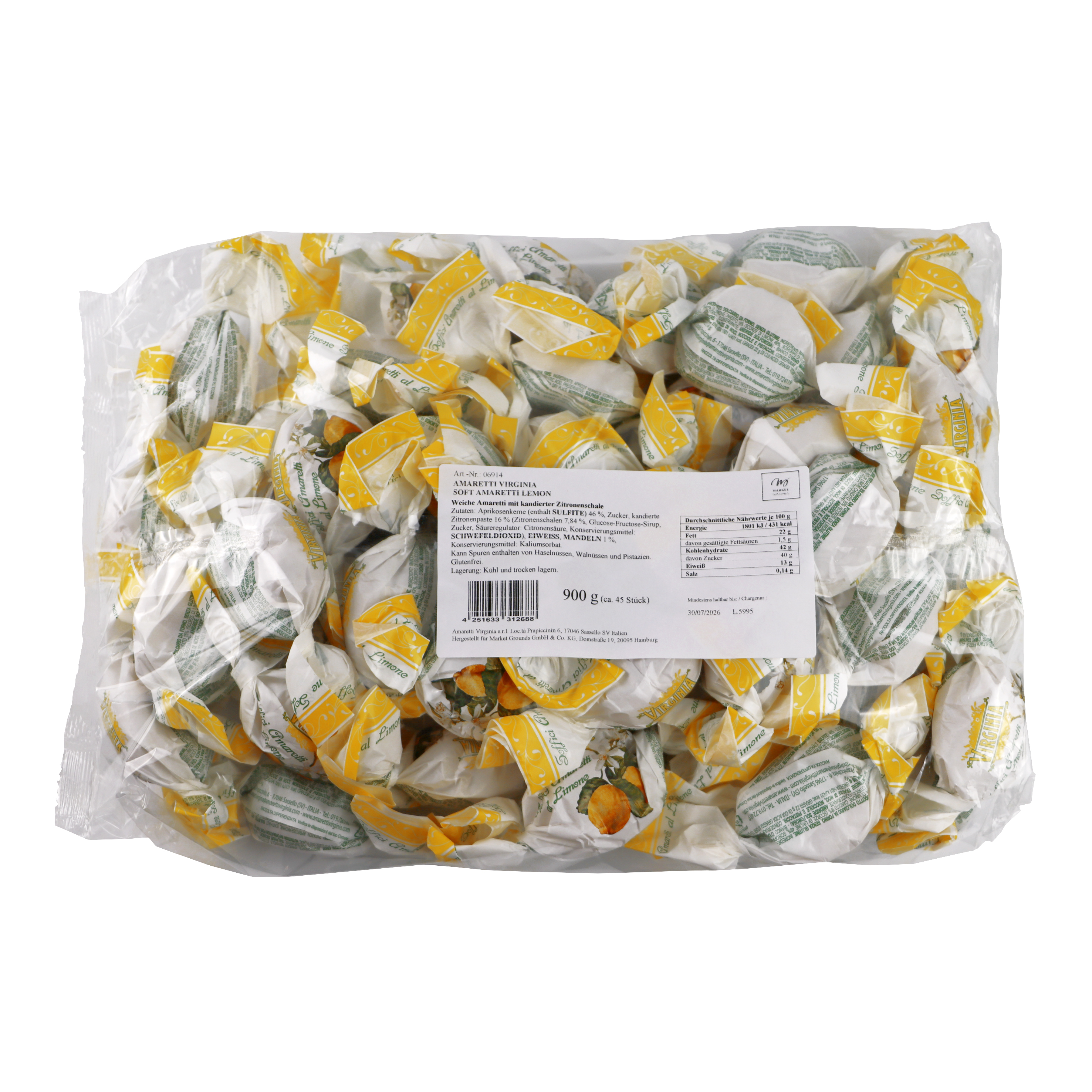 Soft Amaretti Lemon