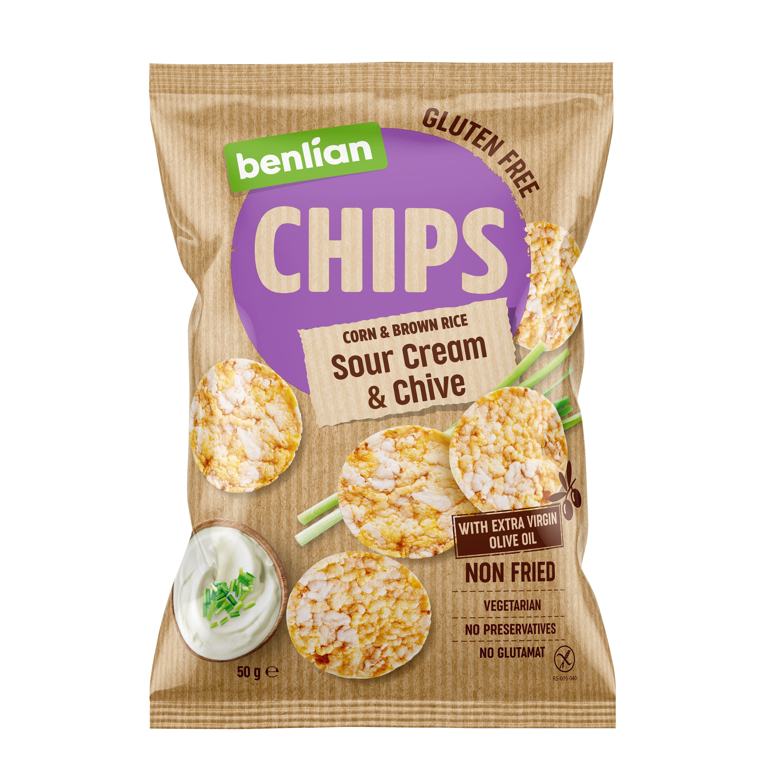Corn & Rice Chips Sour Cream