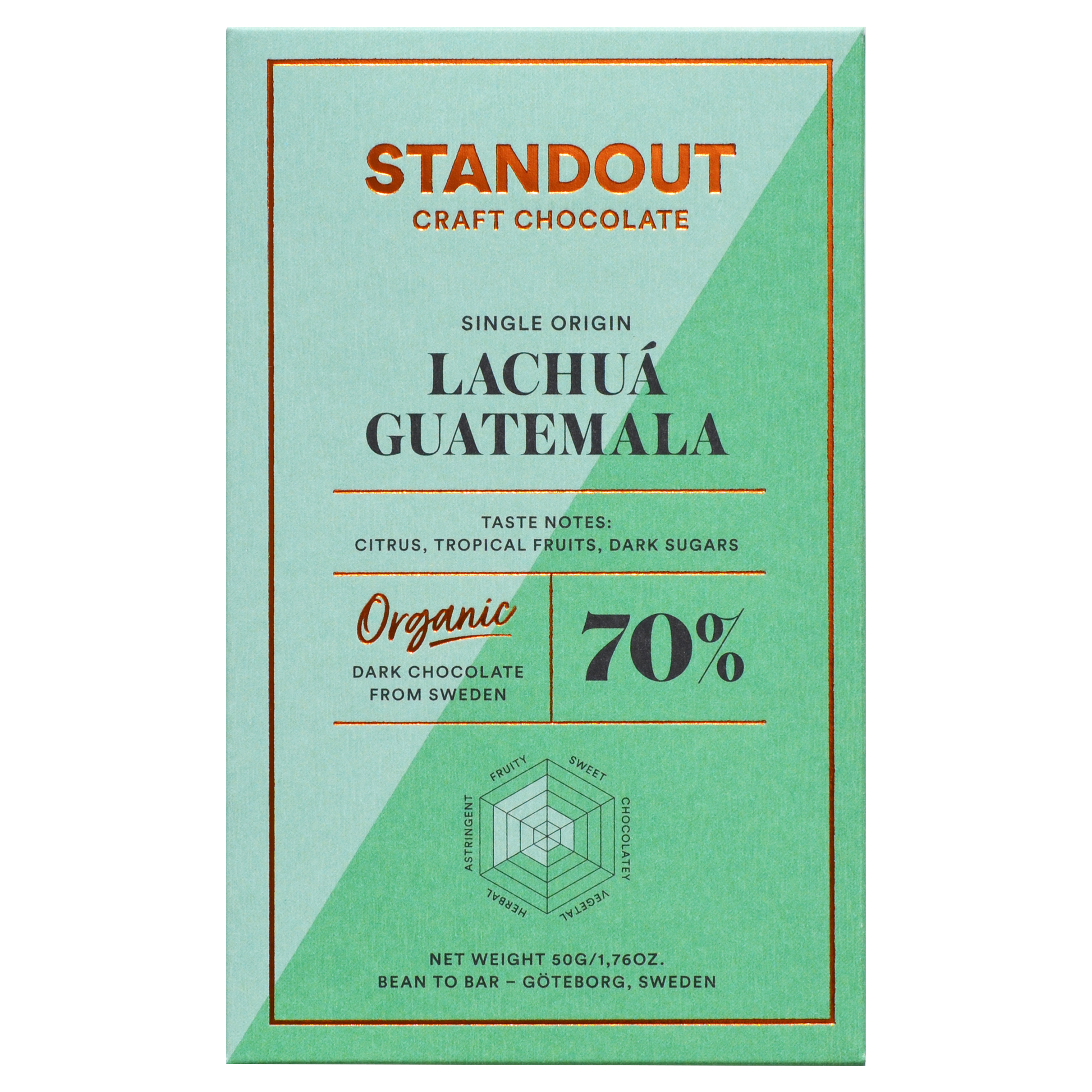 Organic Dark Lachá Guatemala 70%