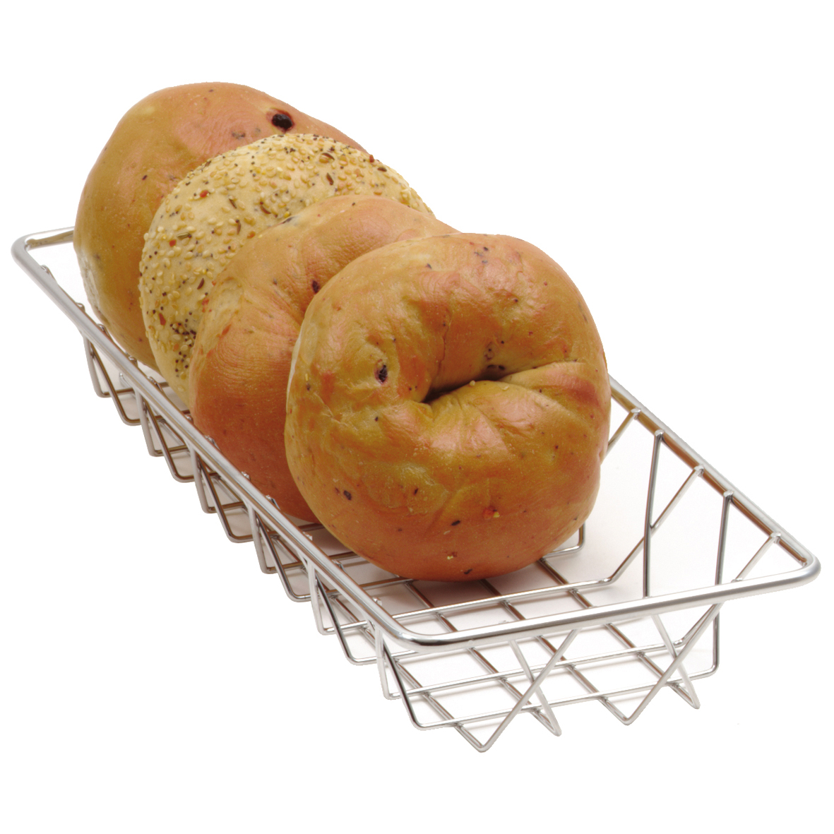 Steel Pastry Basket Small
