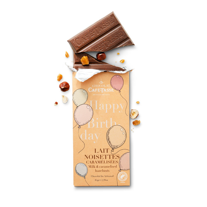 Family Bar Milk 38 % Happy Birthday