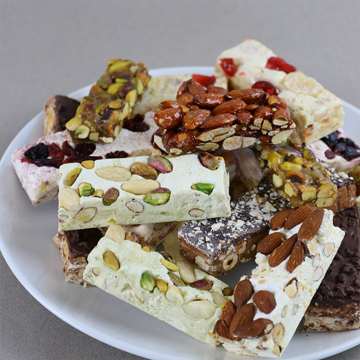 Soft Nougat Bars Fruit Cream