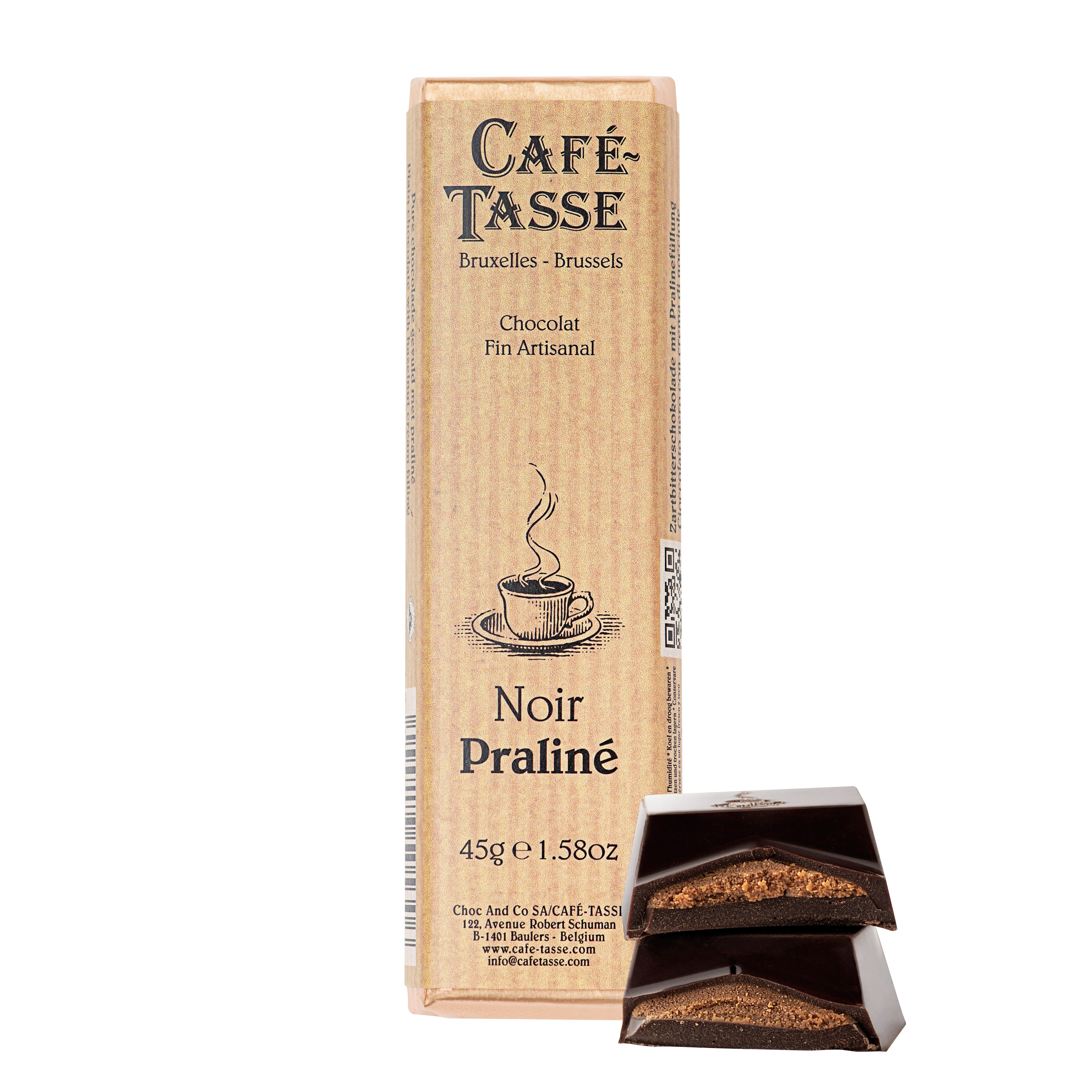 Bars Dark 60 % Praliné (gefüllt)