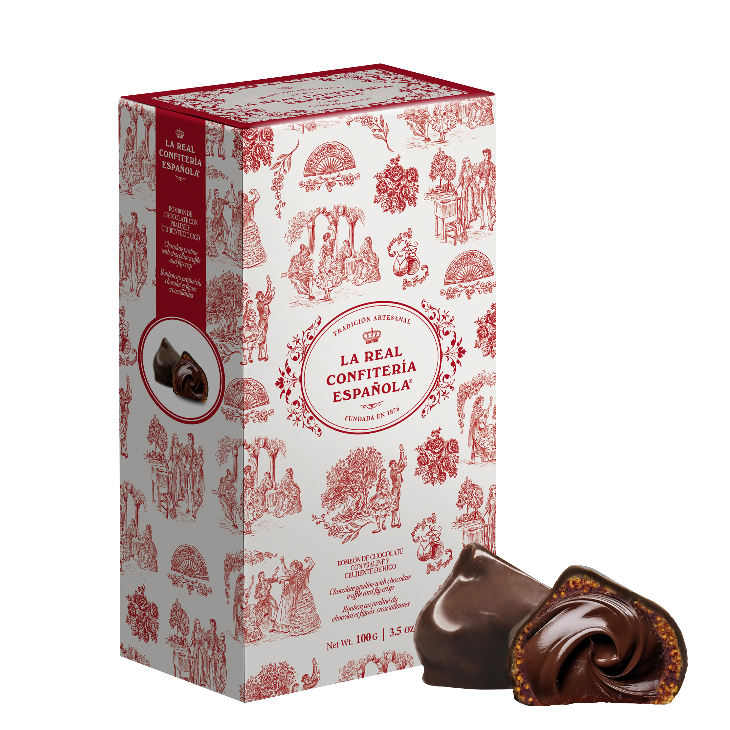 Figs Dark Chocolate Praline