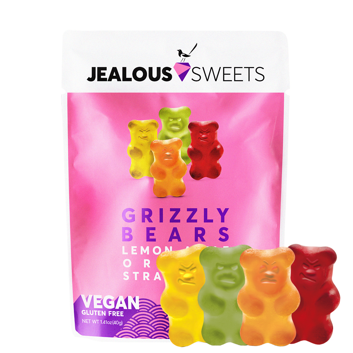 Vegan Fruit Gum Grizzly Bears 
