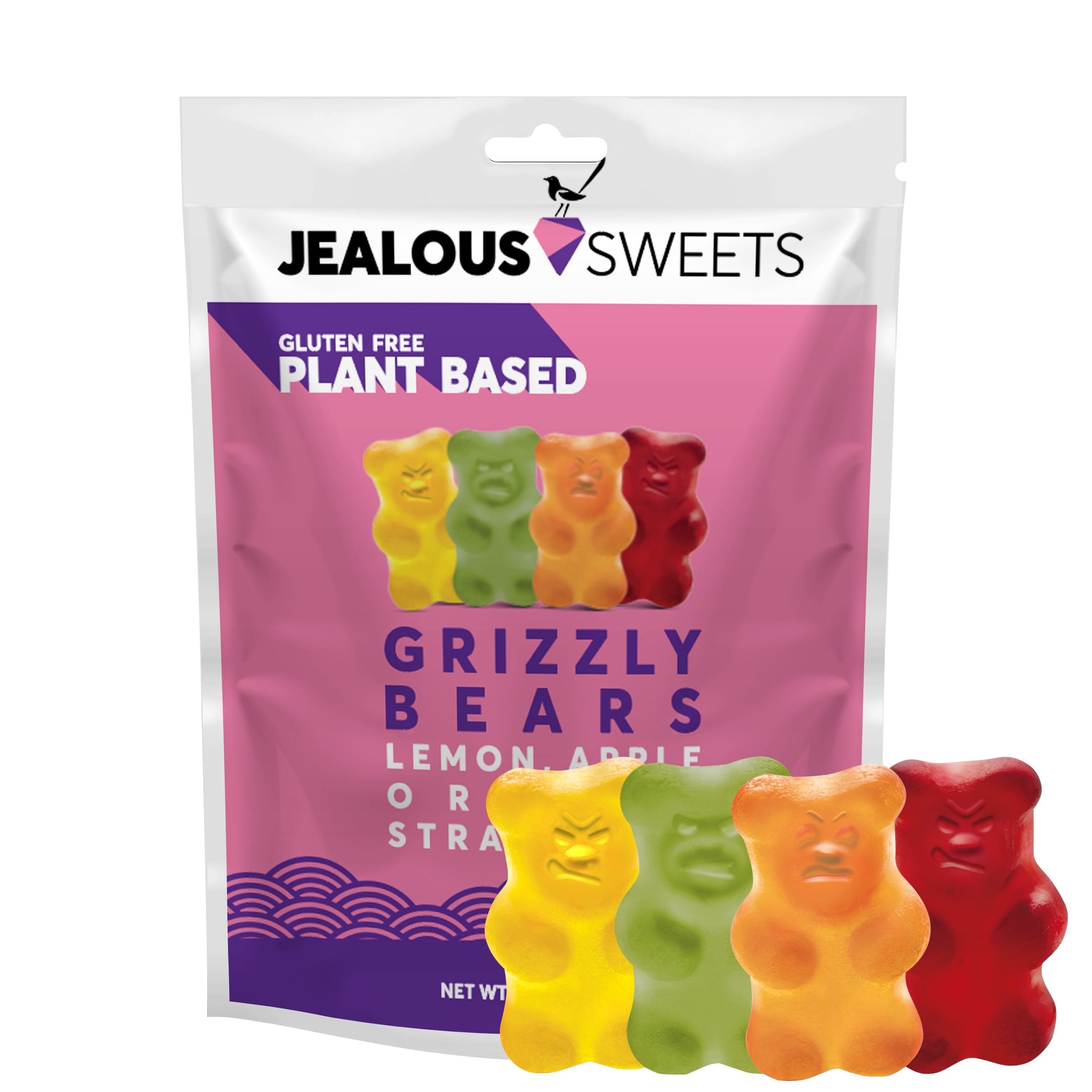 Vegan Fruit Gum Grizzly Bears