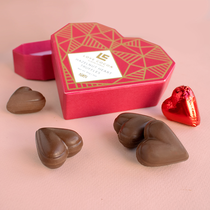 Hazelnut Truffle Heart