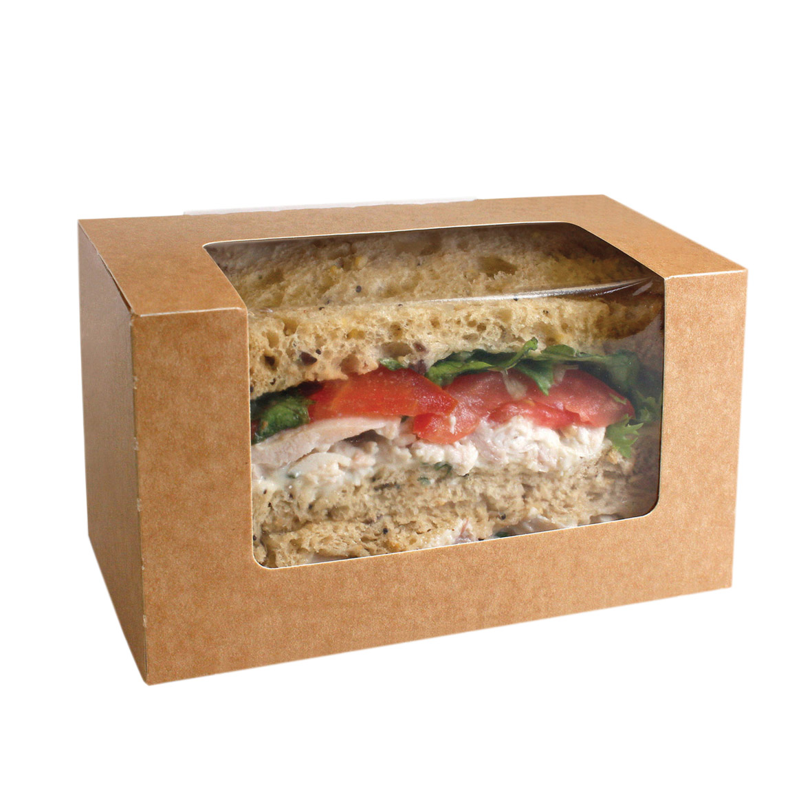 DayFresh Sandwich Bloomer Box Kraft