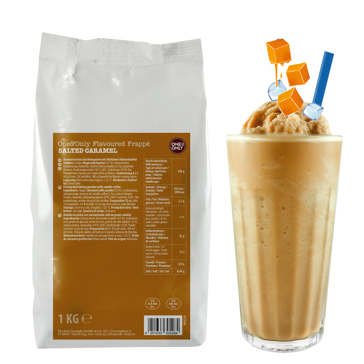 Salted Caramel Frappé