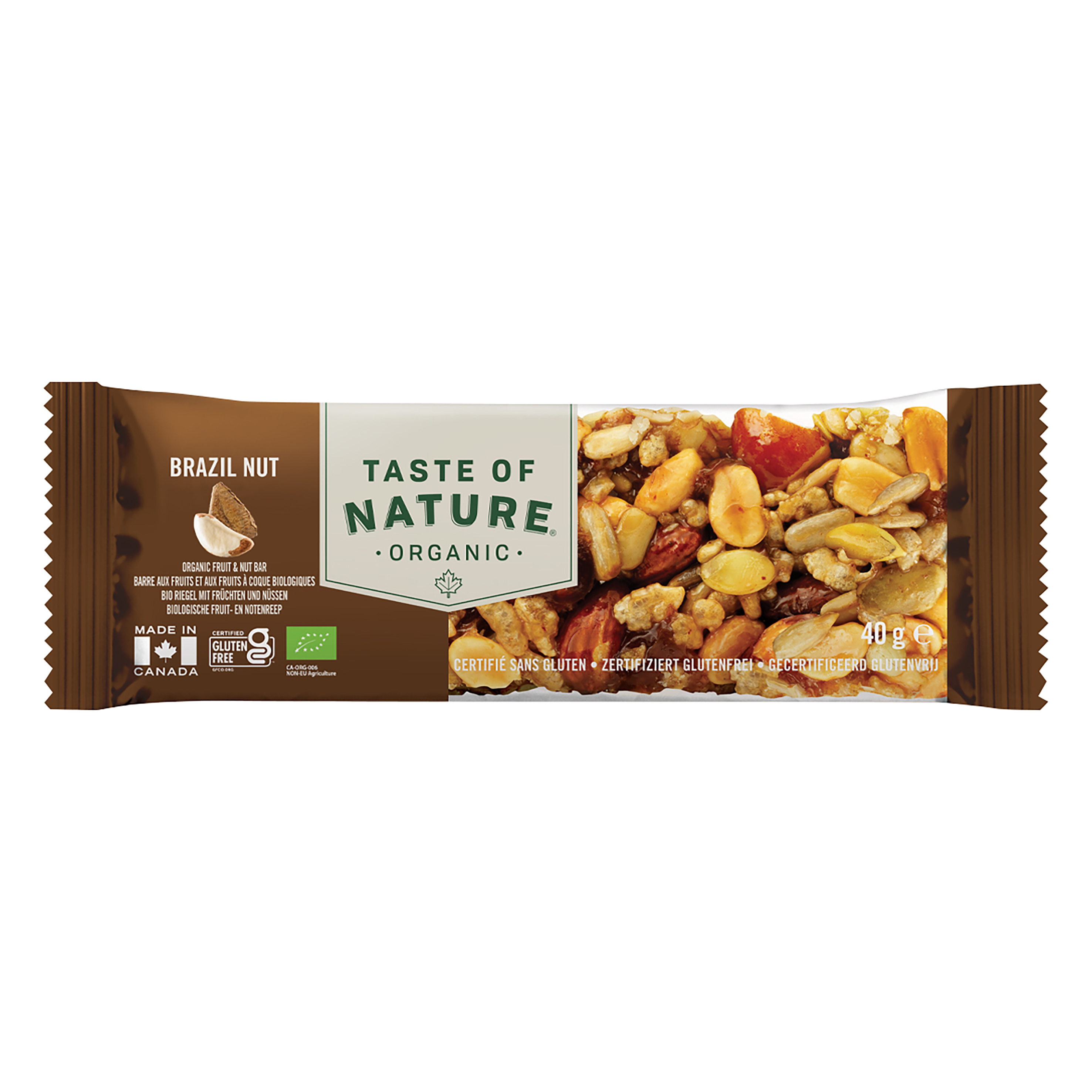 Organic Bar Brazil Nut