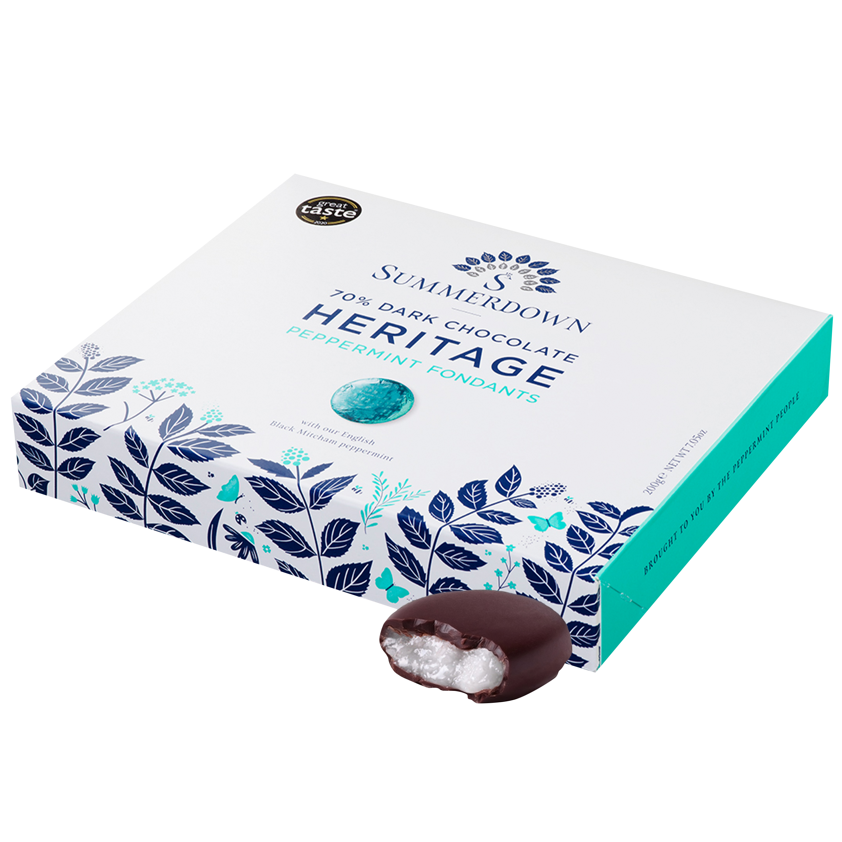 Heritage 55 % Extra Dark Peppermint Fondants