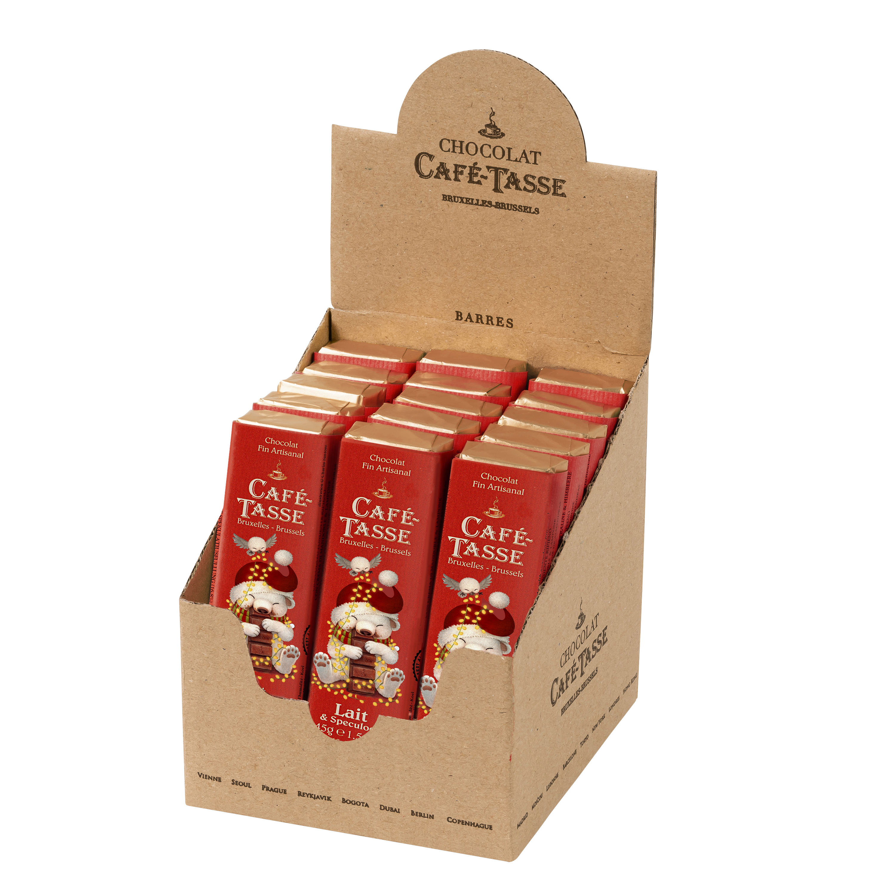 XMAS Bars Milk Speculoos