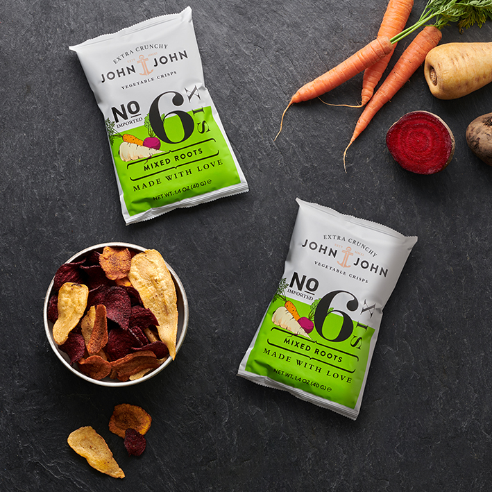 No. 6 Vegetable Crisps Mixed Roots
