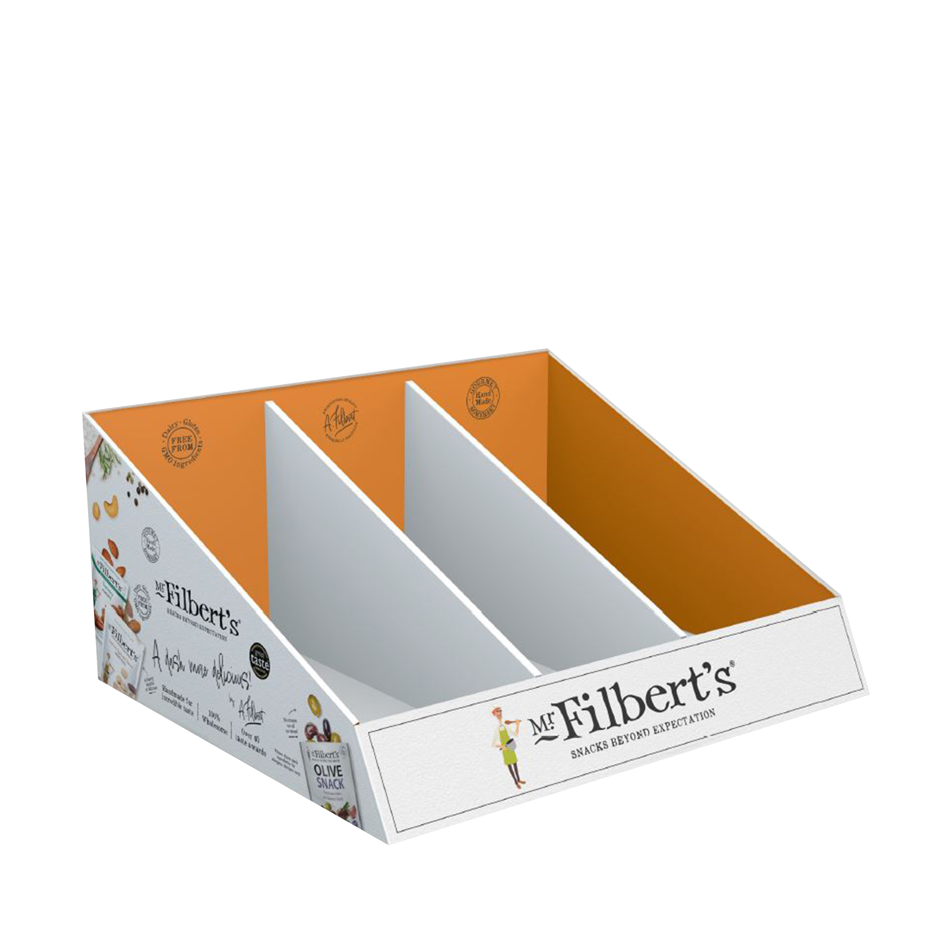 Tresendisplay 3 Sorten