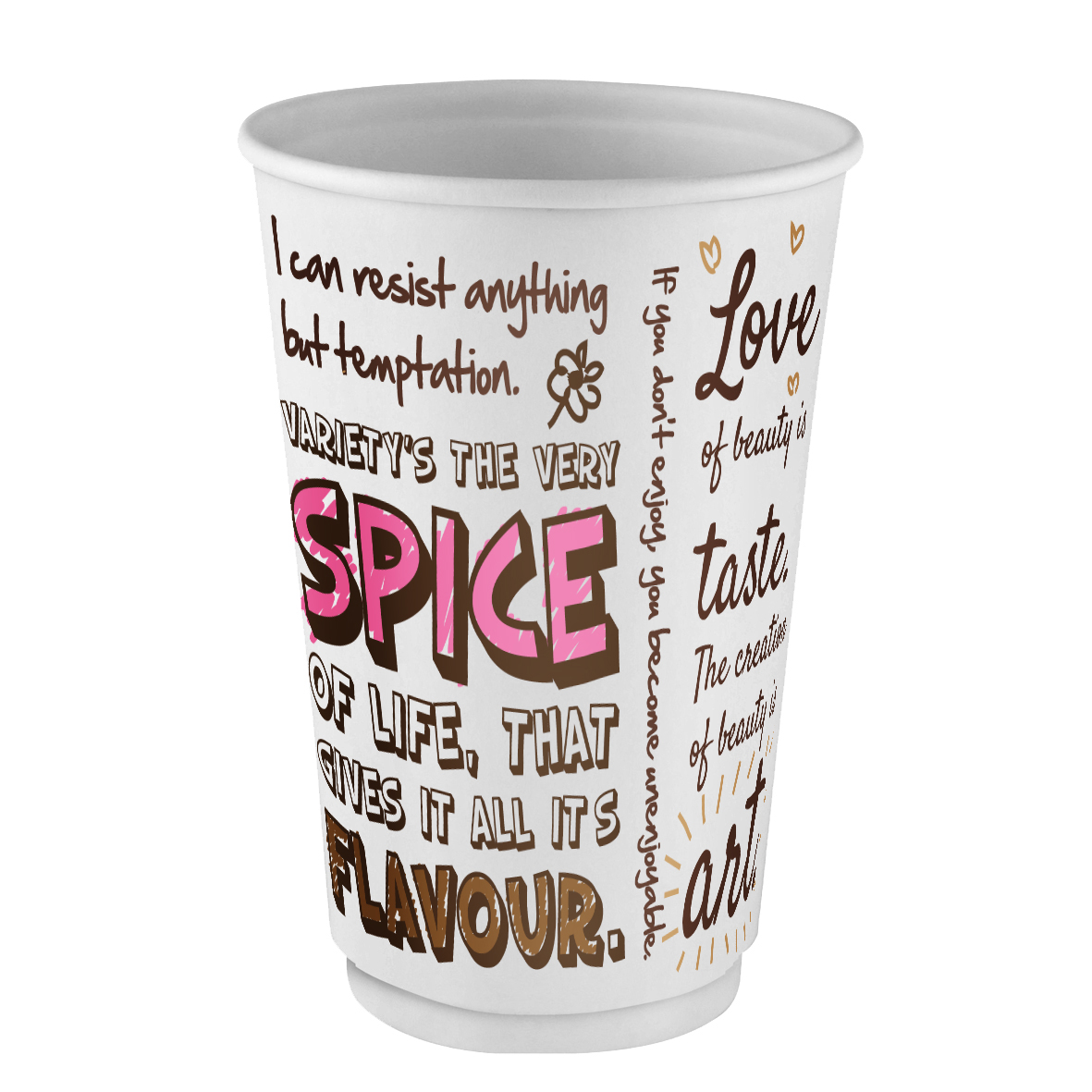 DW Paper Cup SPICE, 16 oz.