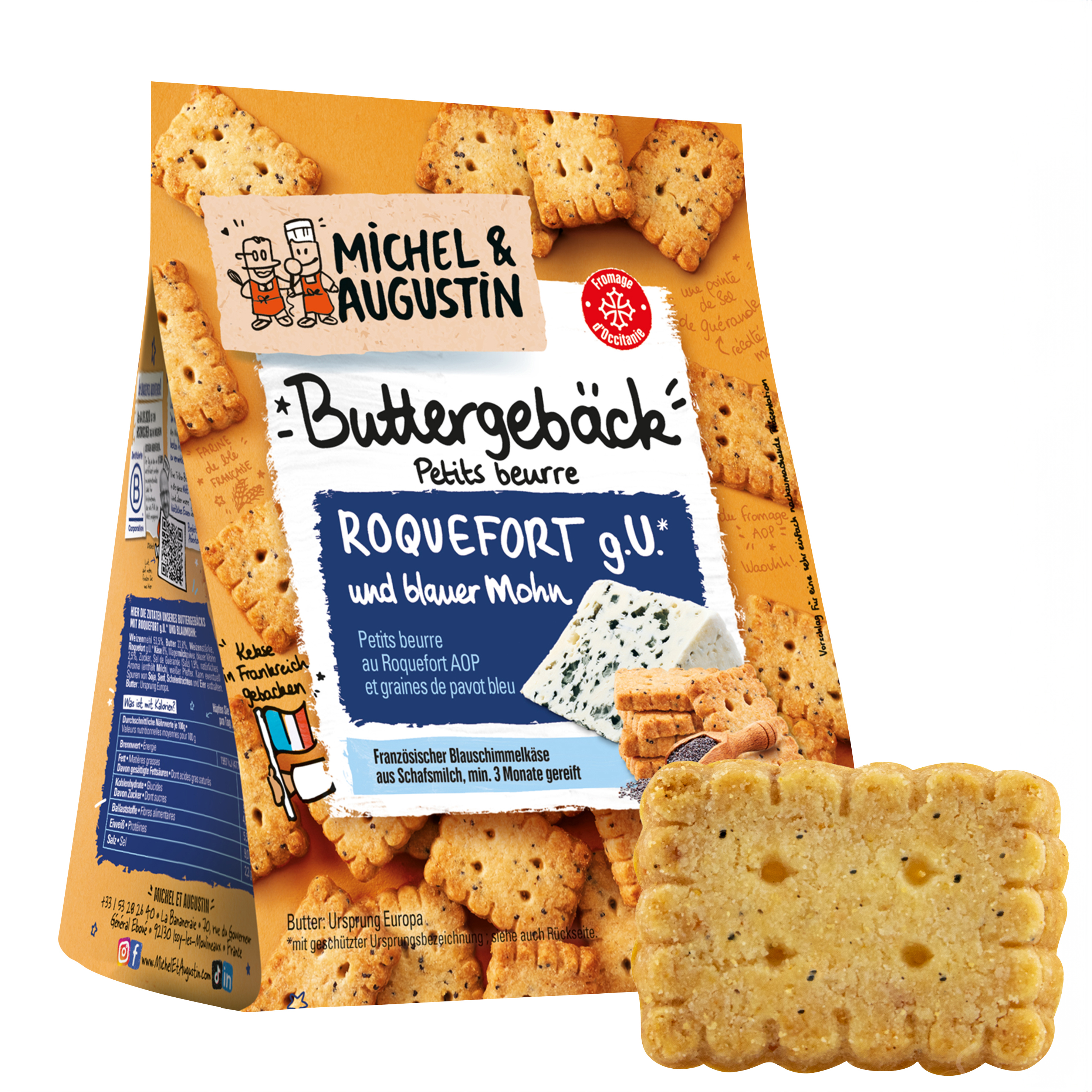 Savoury Biscuit Roquefort