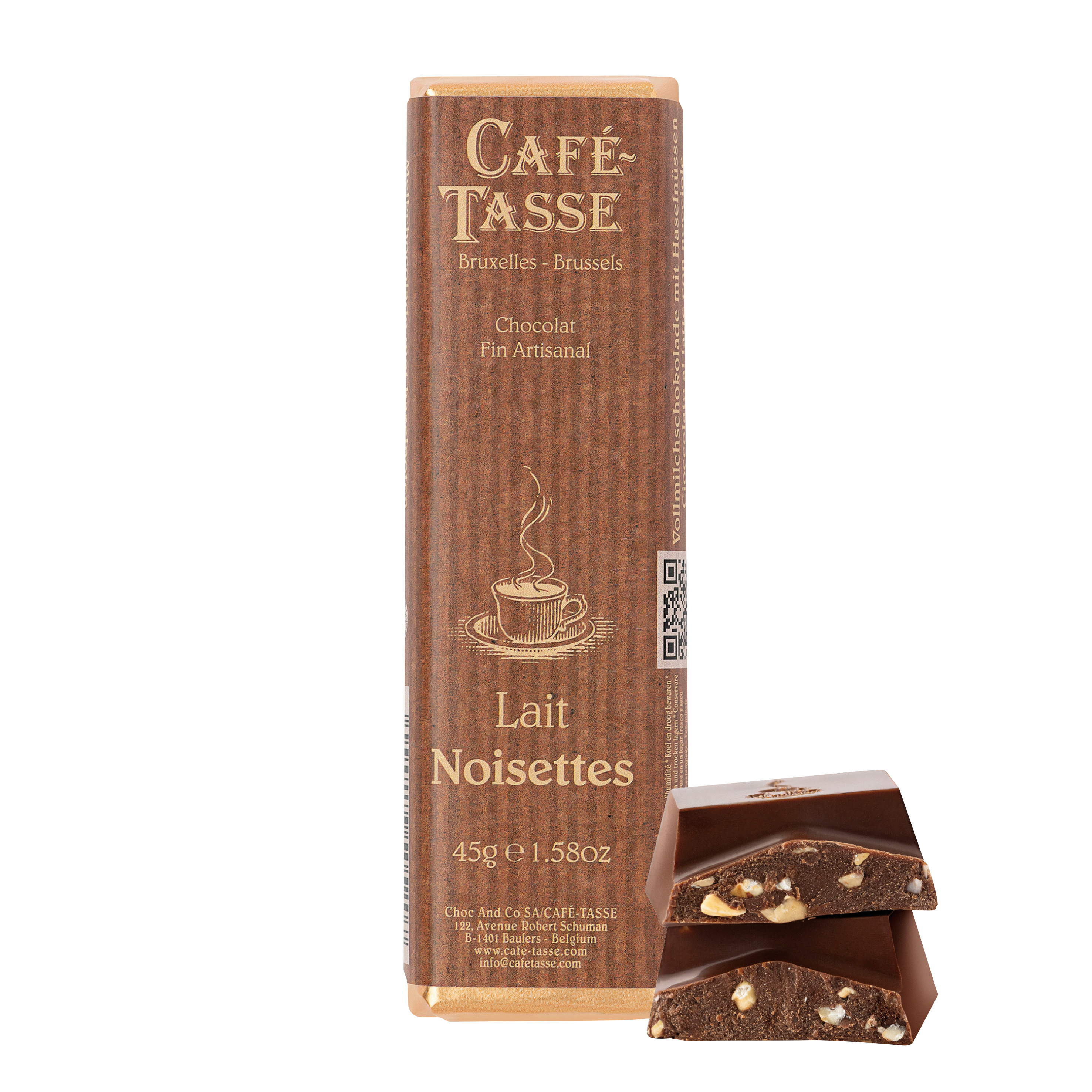 Bars Milk 38 % Hazelnuts (ungefüllt)