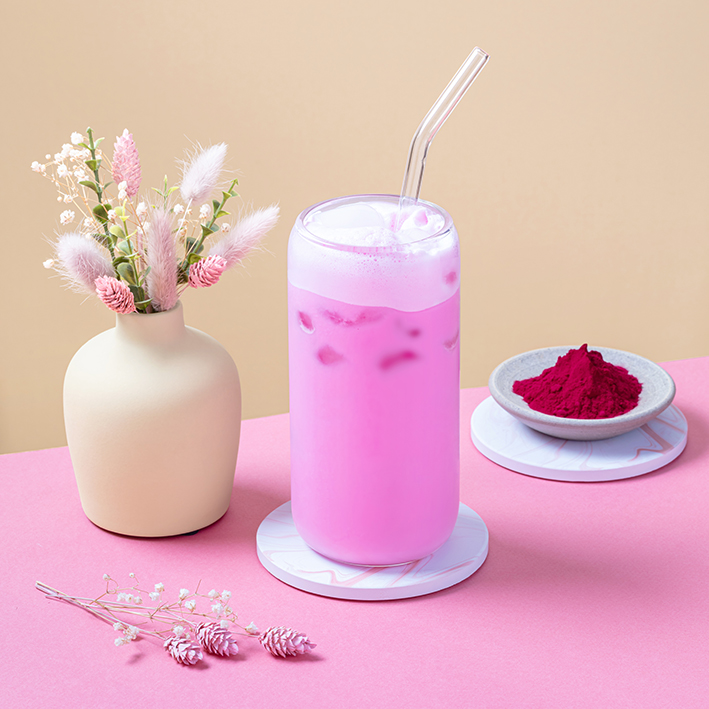 Pink Latte Powder  Pink Latte Powder