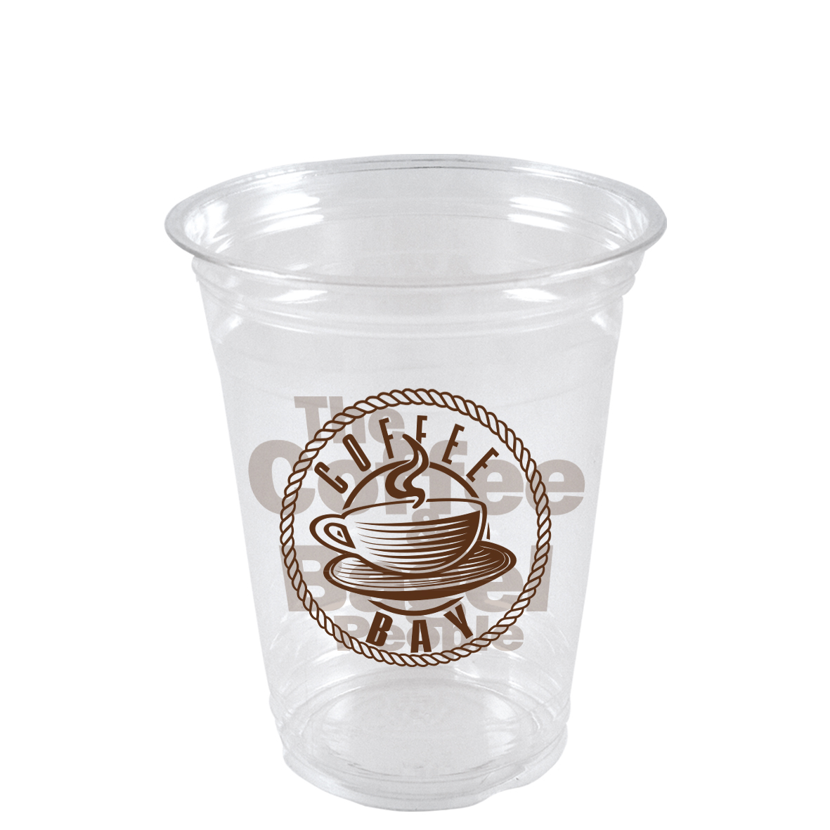 Coffee Bay Clear Cup rPET 16 oz. 1000 pcs