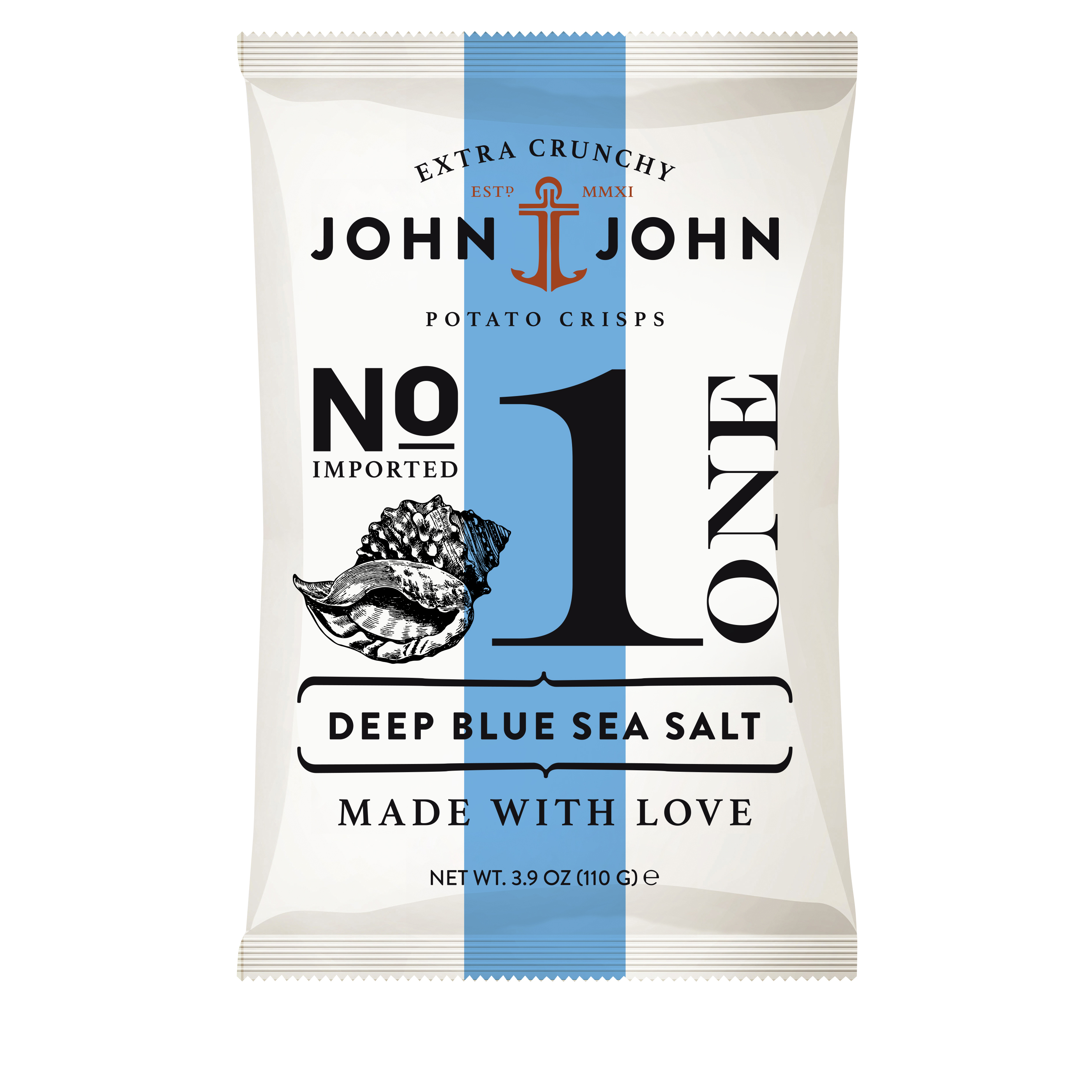 No. 1 Crisps Sea Salt
