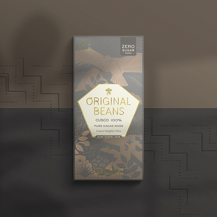 Organic Chocolate Bar Cusco 100 %