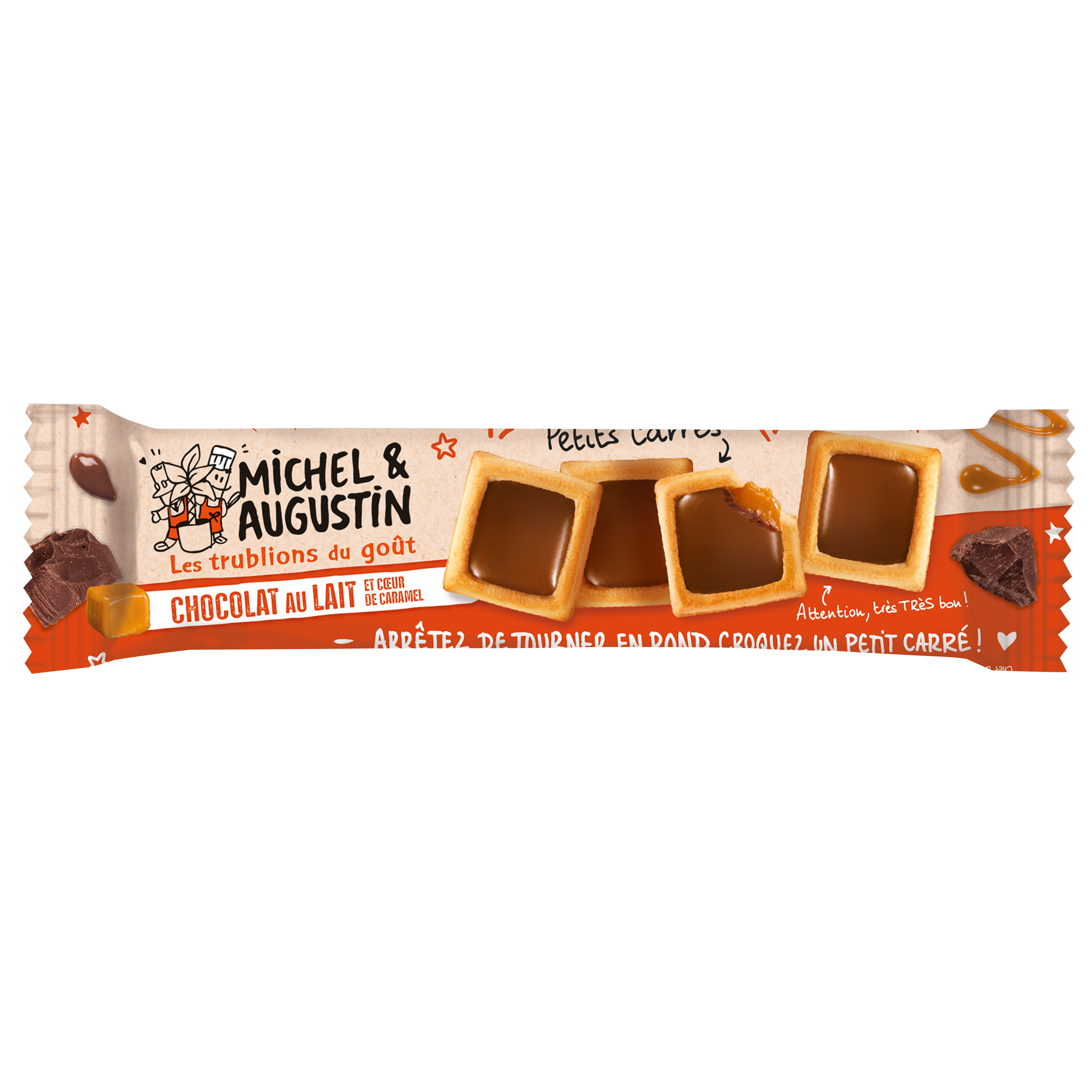 Petits Carrés Chocolate Caramel